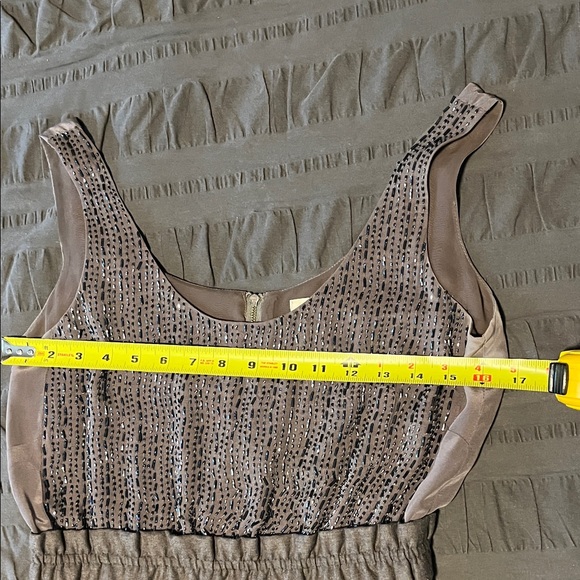 J. Crew Silk and Wool Blend Dress in Brown - Picture 4 of 5